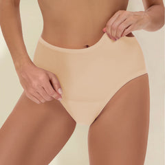 NEW: Seamless Leakproof High Waisted (Heavy Absorbency Beige 5-Pack)