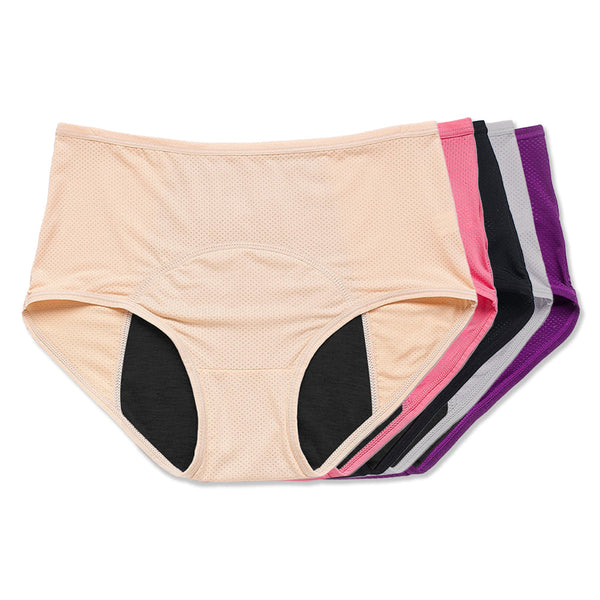 Comfy & Discreet Leakproof Underwear (Heavy Absorbency 5-Pack)