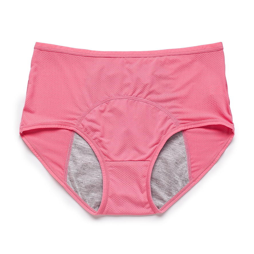 NEW: Comfy & Discreet Leakproof Underwear (Pink)